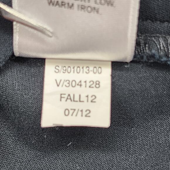 Banana Republic Pants Womens 2P PETITE Black Low Rise Flare Leg Office Preppy - Picture 7 of 12